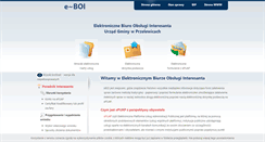 Desktop Screenshot of eboi.przelewice.pl